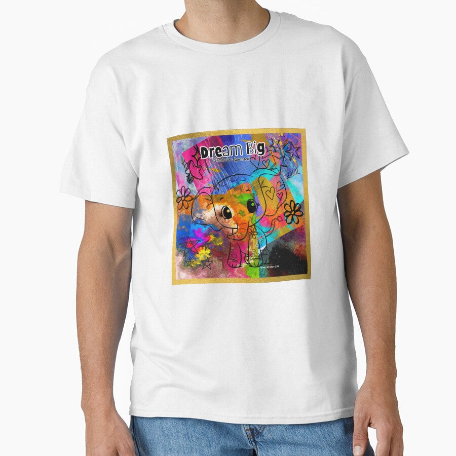 Dream Big Colorful Elephant by artbyomega