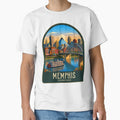 Memphis Vintage Travel Illustration by HomeLivingCo