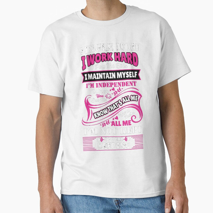 single mom independent work hard by Golden-place