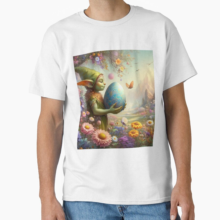 green elf with egg fantasy easter landscape by Expressions-Sel