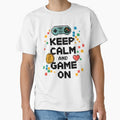 Keep Calm and Game On Pixel Controller Art by QuietBloom80