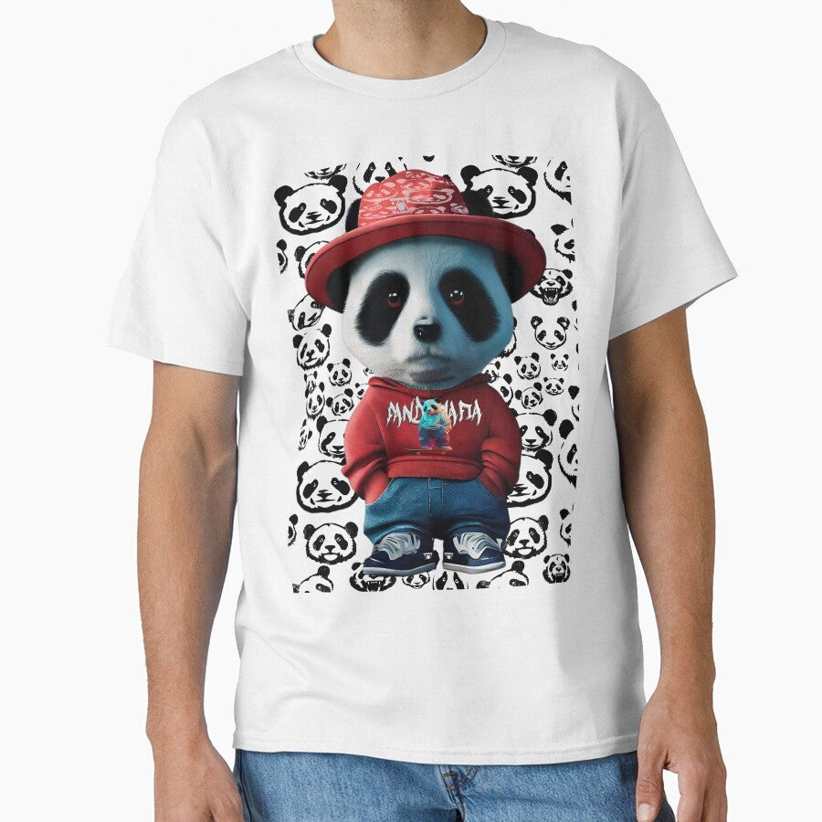 skater panda mafia style by SKAPER