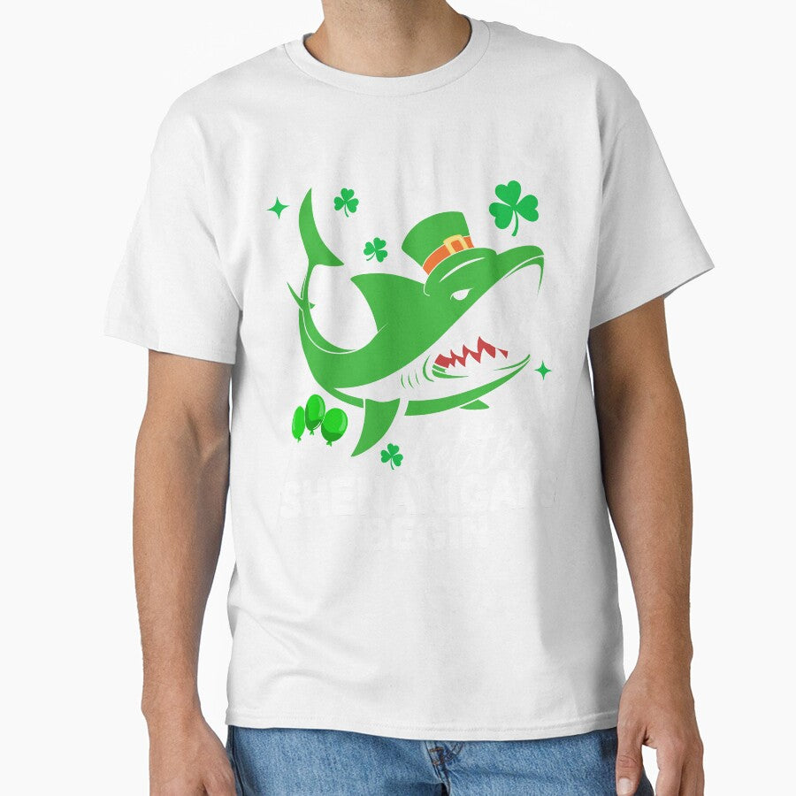 Let The Shenanigans Begin St Patricks Day Kids by KroghDs