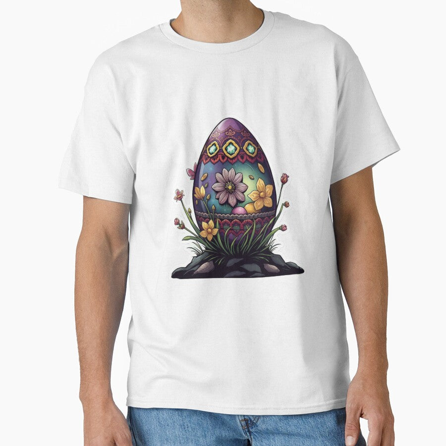 Easter egg with flowers sticker,eggs,Happy Easter,Easter Day,easter illustration by Expressions-Sel