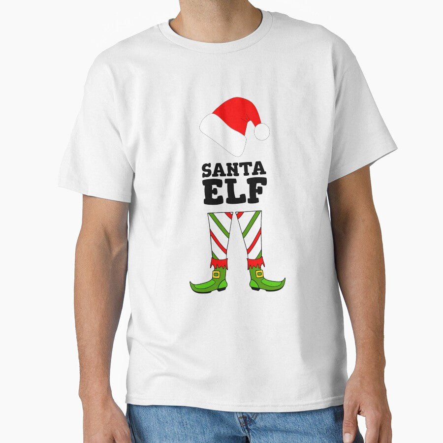 Elf Matching Santa Elf by Sartoris Art