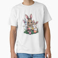 cute Easter bunnies with colored eggs Sticker, cute easter,Happy Easter,Easter Day,easter illustration by Expressions-Sel