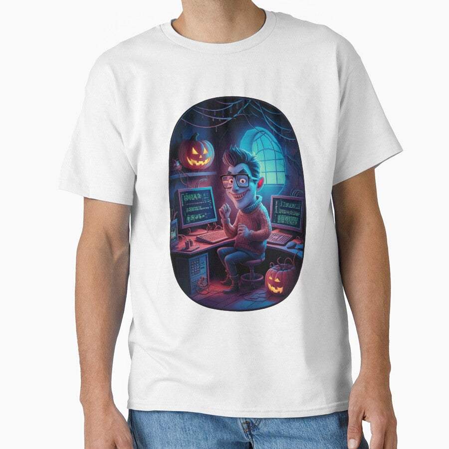 Halloween computer Geek 03 by kjp-design