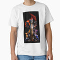 Fire Dragon Standing – Dark Fantasy Flame Dragon Illustration by AnimalAirtistry