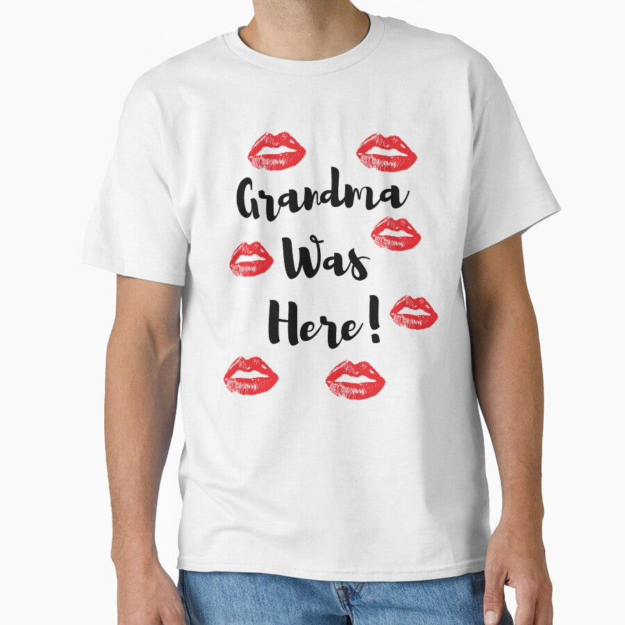 Grandma Was Here! Lipstick Traces by BoomBoomBaby