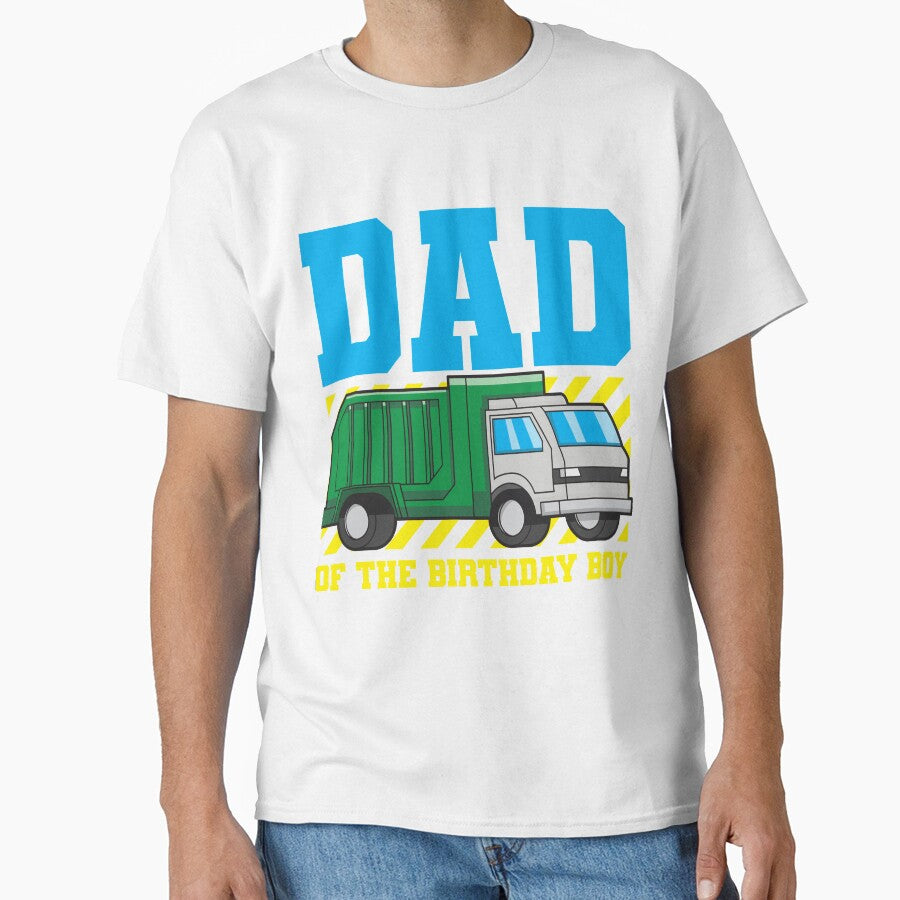 Dad Father Birthday Garbage Truck by CreativeGiftShp