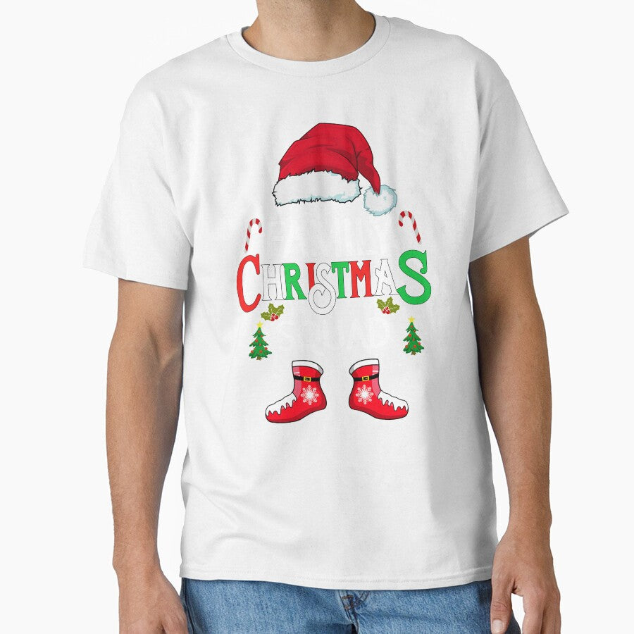 family christmas squad shirt, funny matching christmas 2023 crew xmas shirt by ZAIN JAMAL