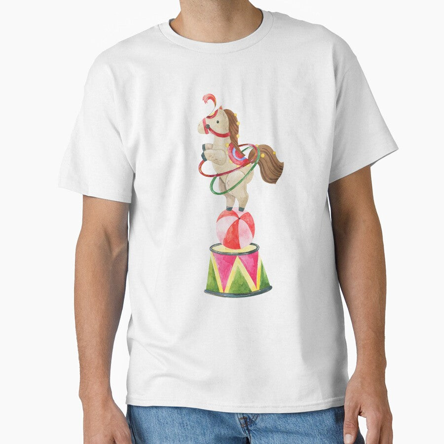 circus watercolor horse by the-myro