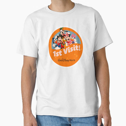 1st Visit WDW Button by tbcalligraphy
