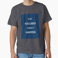 STAY FOCUSED, MAKE IT HAPPEN - motivational prompts by Inspirationmotivation