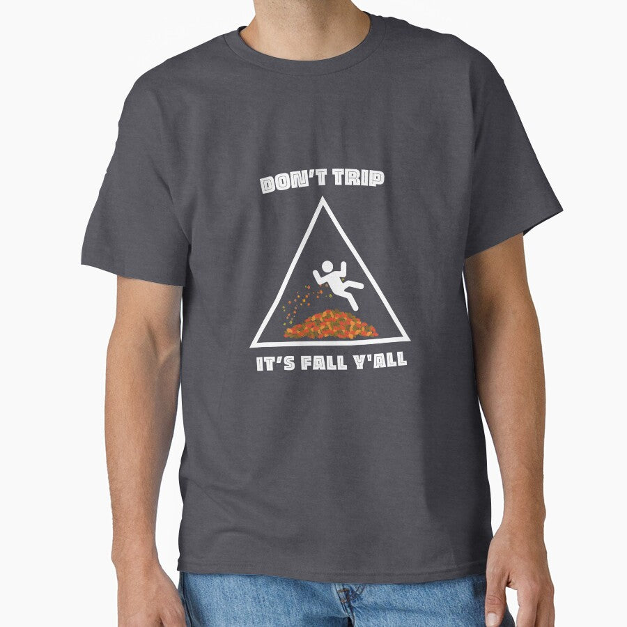 Fall Precautions Funny Autumn Safety Poster - Fall Season Parody by ICANTWithoutCOFFEE