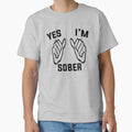 Yes I am Sober | White Lie Party by Custom Crest