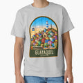 Guayaquil Vintage Travel Illustration by HomeLivingCo