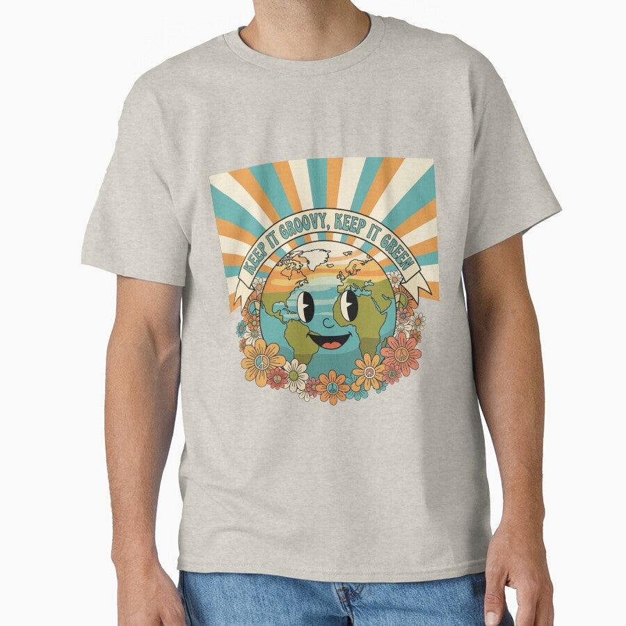 Retro Eco Planet – Vintage Earth Design | Keep It Green by Design_Your_Day
