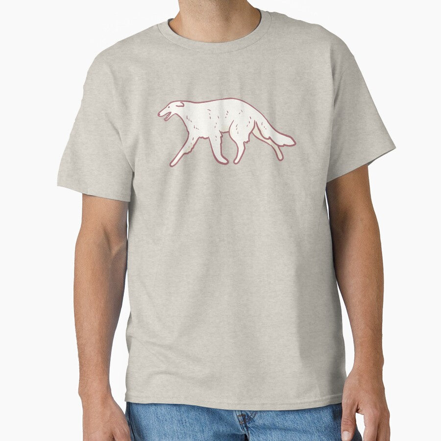 borzoi dog by Mayarart