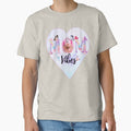 Mom Vibes Minimalist Trendy Mom Shirt Design by lielie99