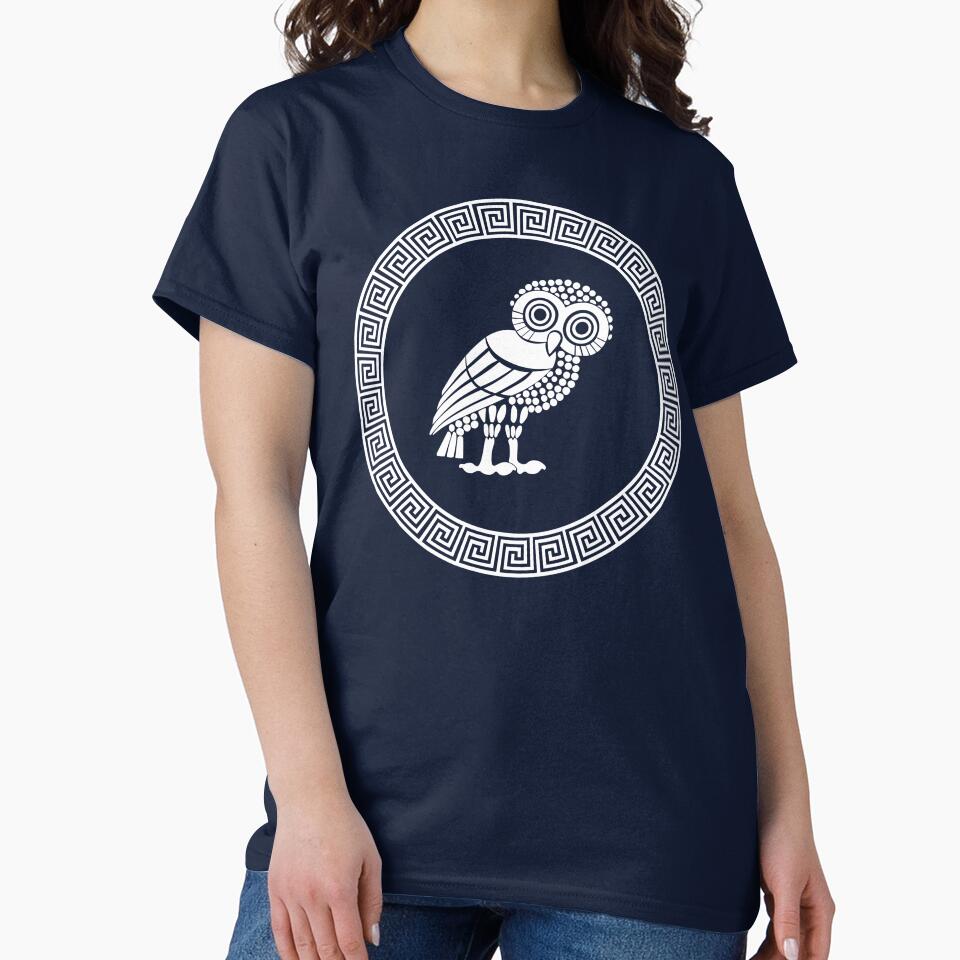 Owl of Athena by archaeologyart