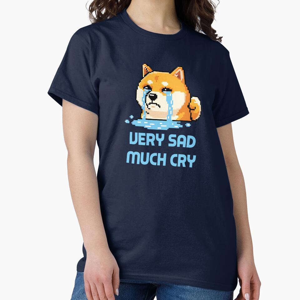 Sad Shiba Inu by WAMTEES