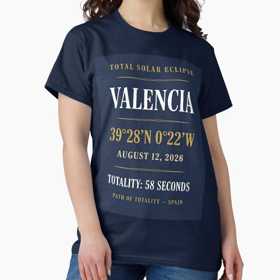 Valencia Eclipse 2026 Path of Totality Spain by CalmCapy Co