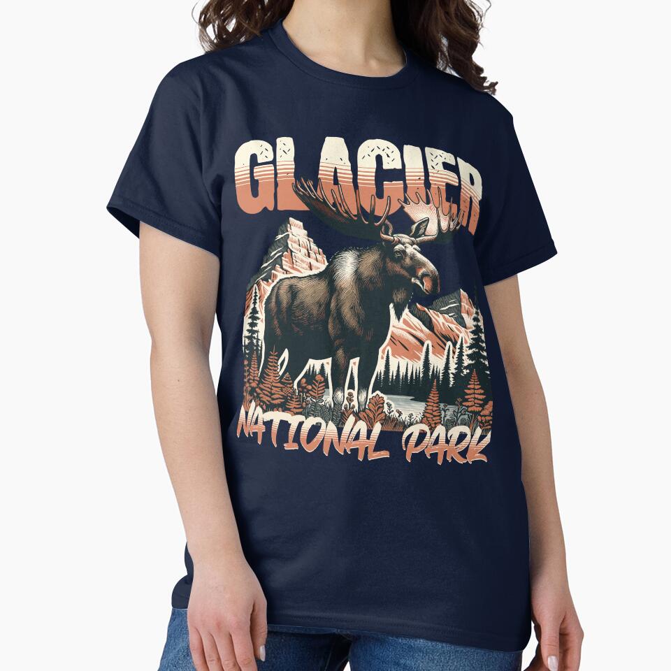 Moose Glacier National Park by RayCrimson