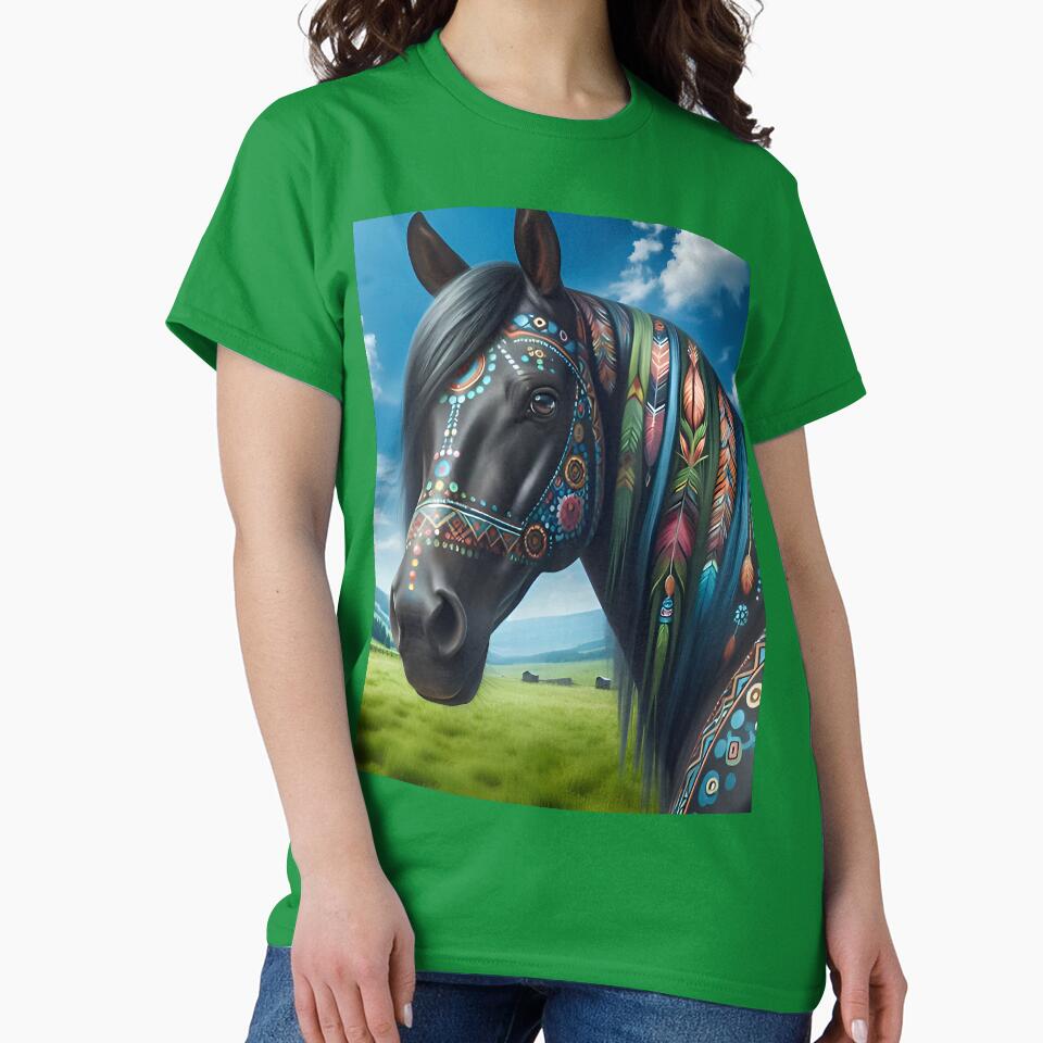 The Painted Stallion by TinCatOutPost