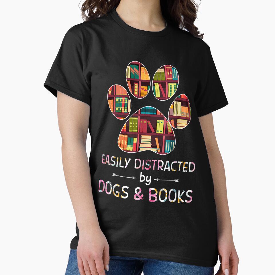 Easily Distracted By Dogs And Books by SotiritKyprai