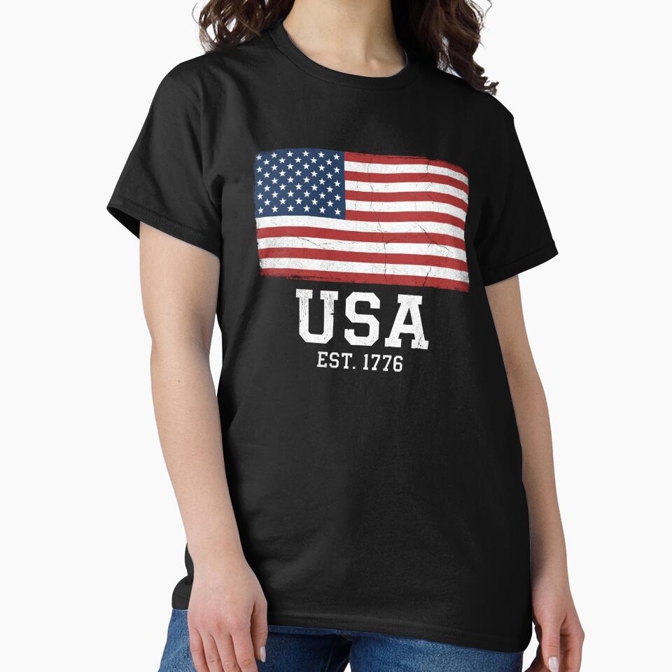 United States of America Flag Est 1776 by Off-Road-Zone
