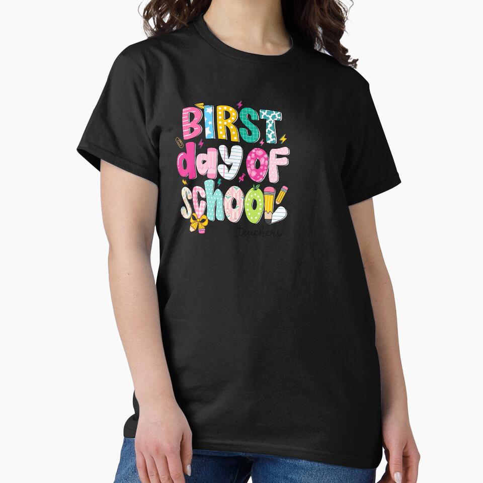 Cute Coquette First Day of School Teacher Girls by KroghDs