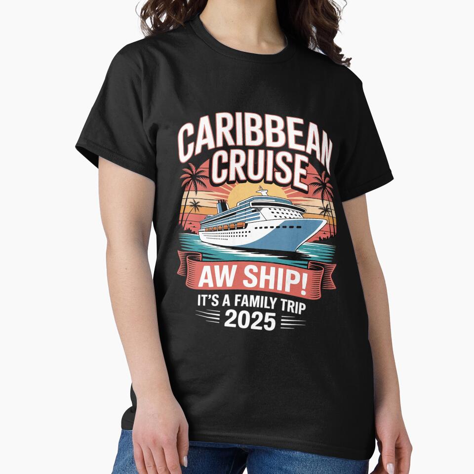 Caribbean Cruise Squad Family Group Matching 2025 Vacation by BiellaSar