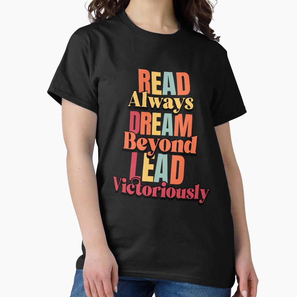 Read, Dream and Lead Design to motivate and stimulate a reader's mind by KiitosLtd
