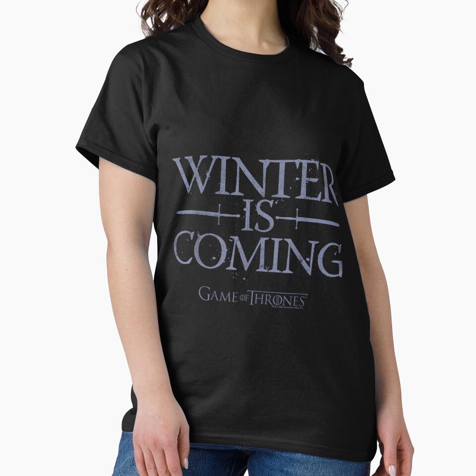 Game Of Thrones Winter Is Coming Logo by PamQBennett