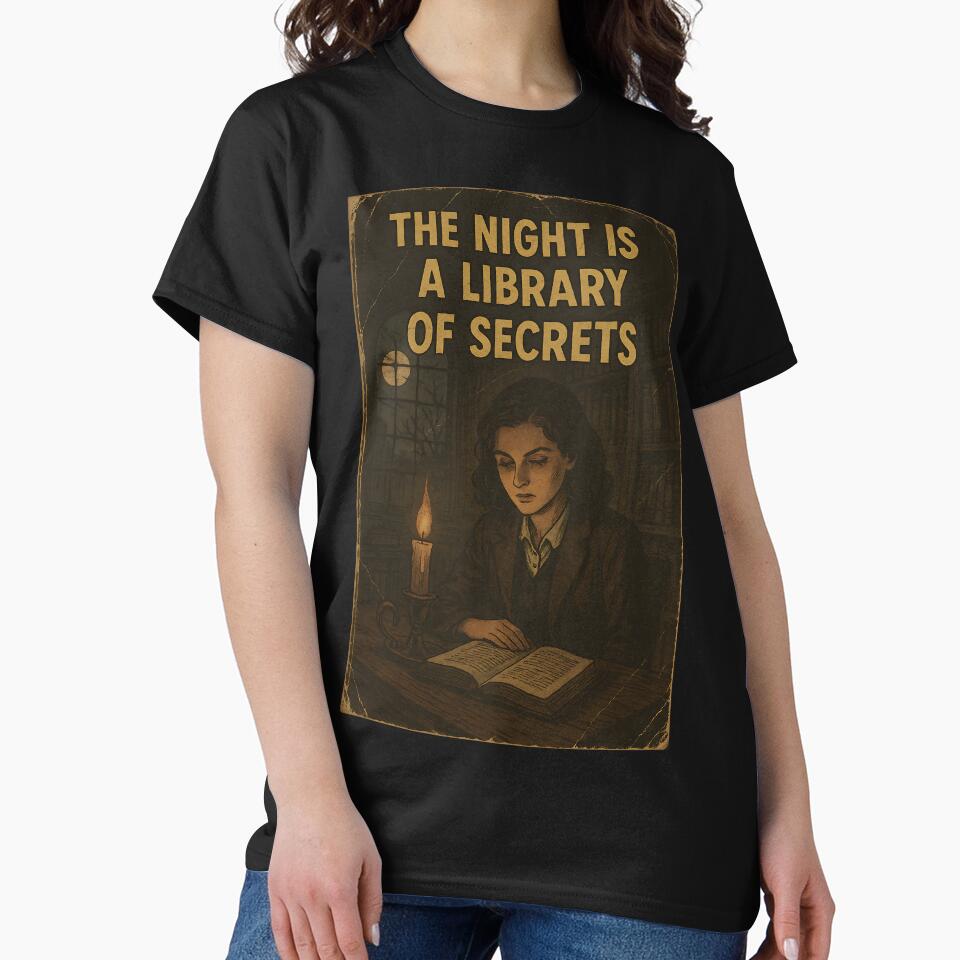 Dark Academia Aesthetic: Library of Secrets by bapupa