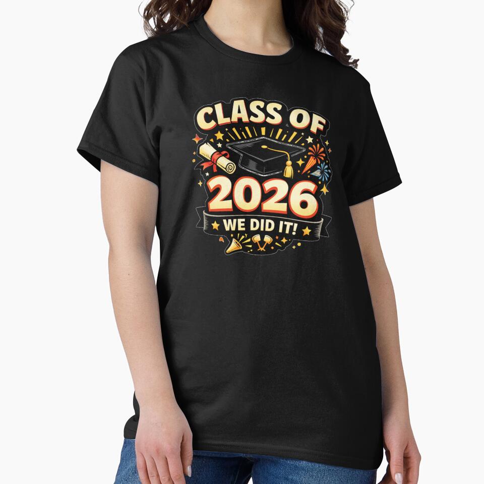 Class of 2026 Graduation Cap Fireworks Senior Grad Gift Sticker by jglobal360