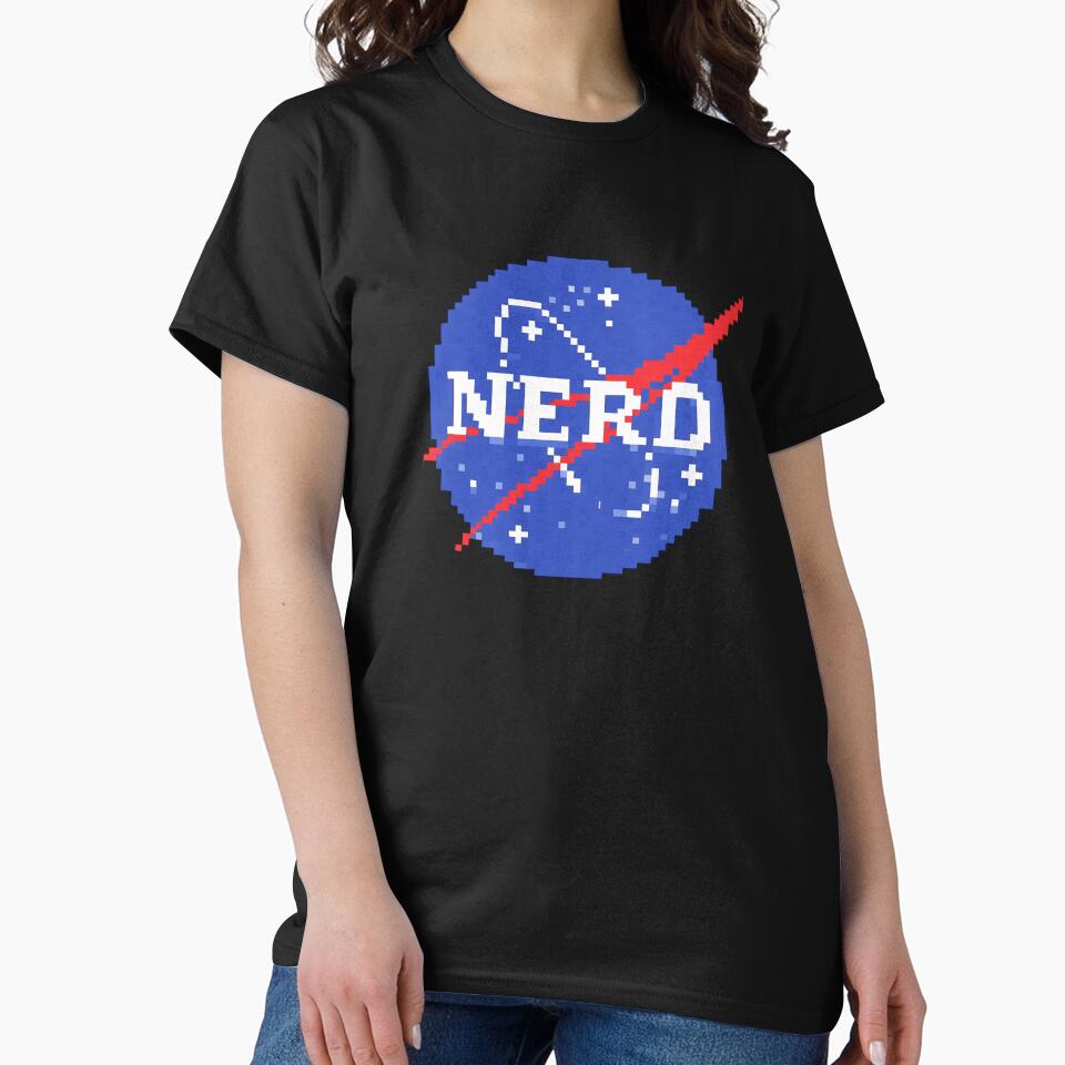 Nerd Logo Pixel Art — NASA Parody by Neirdo-Lab