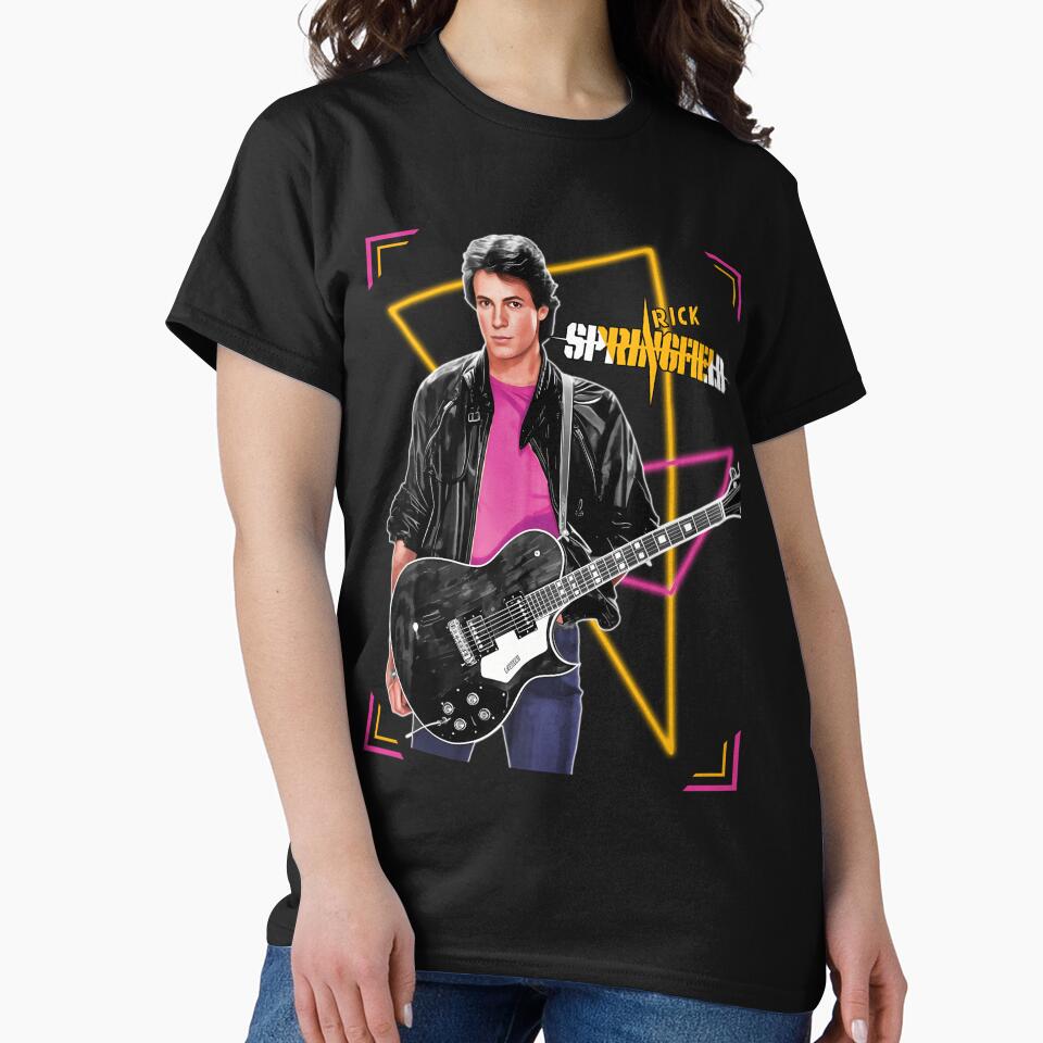 Rick Springfield Neon Concert Style Design by deardorffan