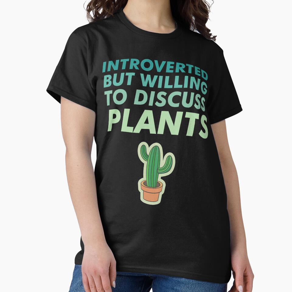 Introverted But Willing To Discuss Plants | Cactus by valeta5