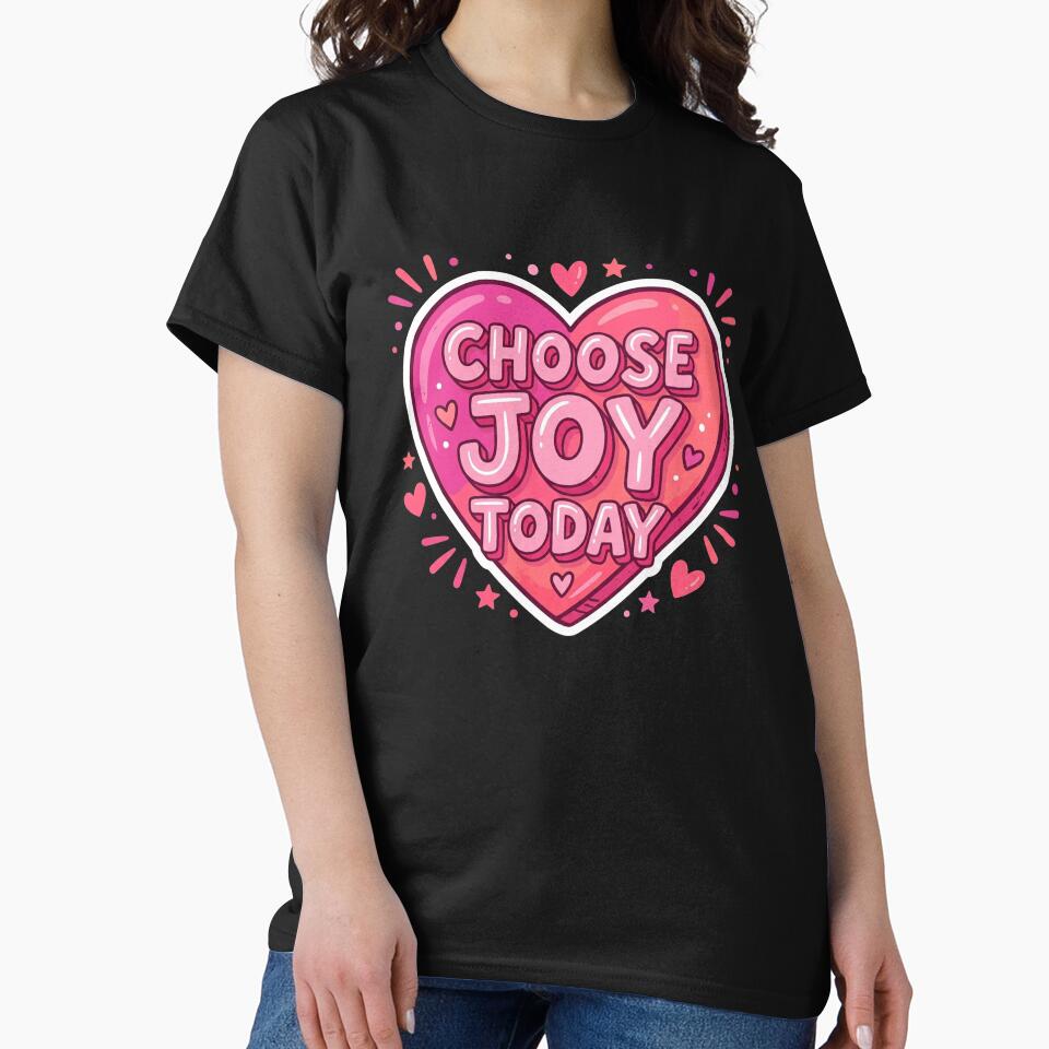 Choose Joy Today Heart Motivation by Owcomm