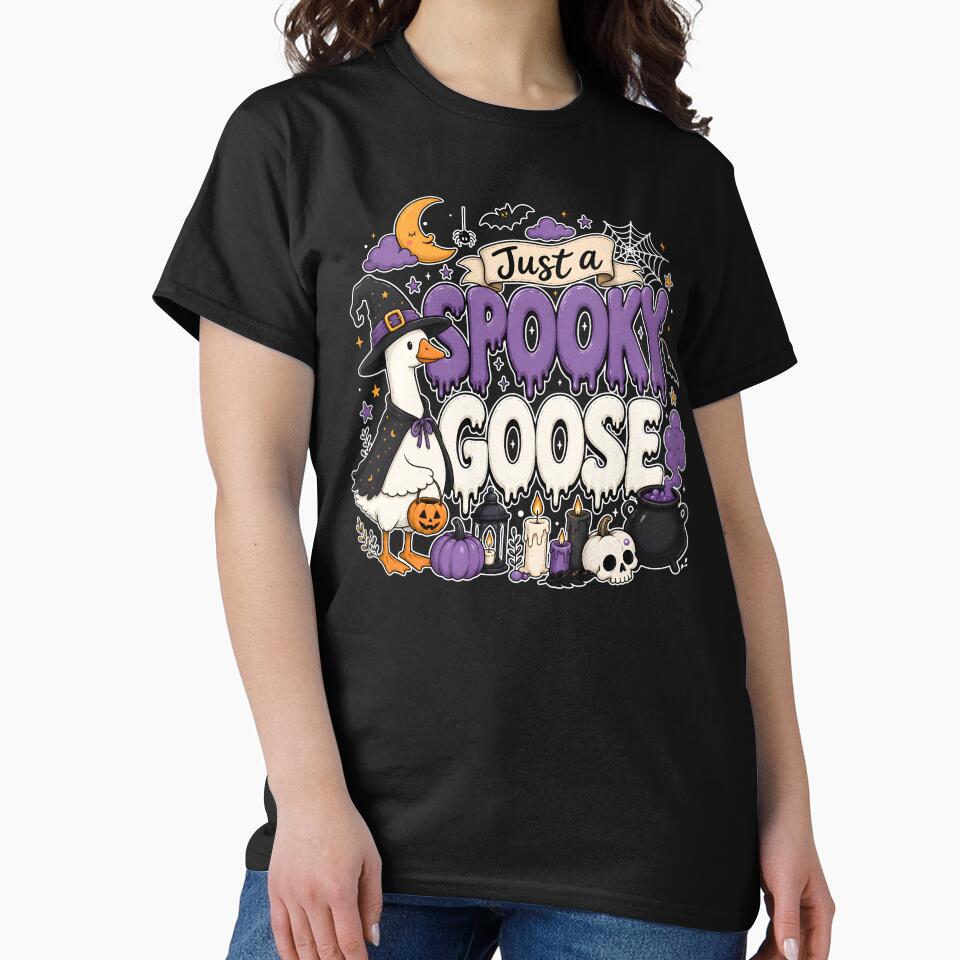 Just a Spooky Goose by ElizabethMorri2