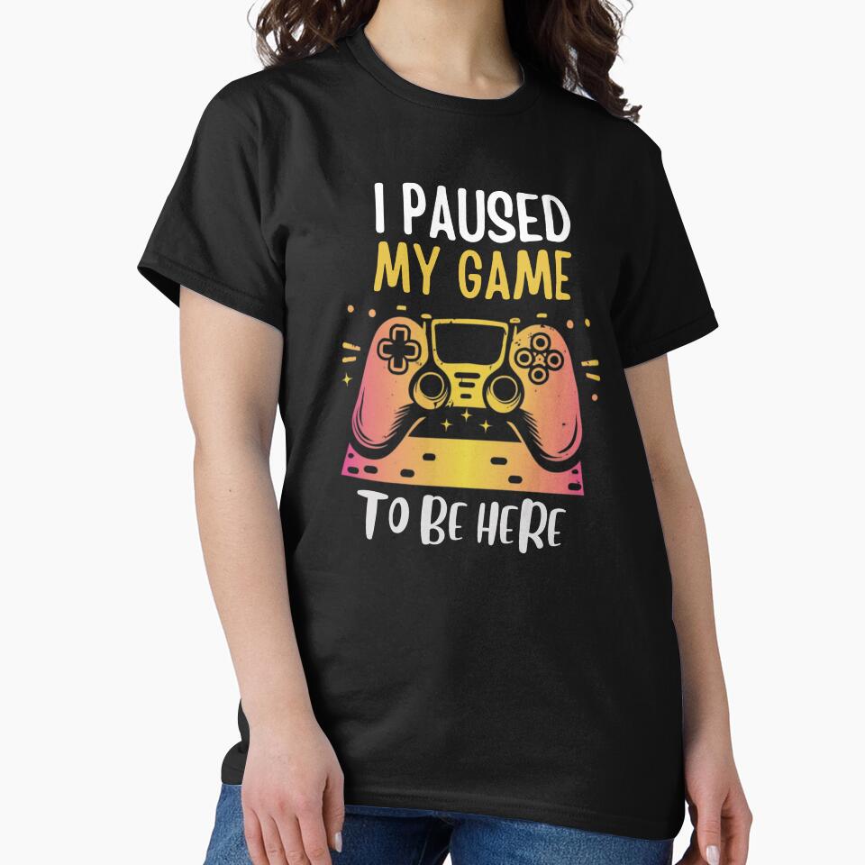 I paused my game to be here by trazzo.7