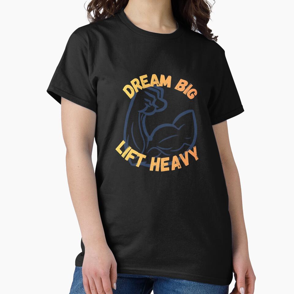 Dream Big, Lift Heavy by GlowAndGrindCo