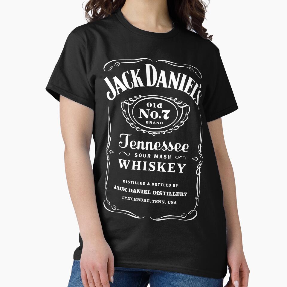 Black tees - Jack Daniels Tshirt sticker merchandise by Giusepped