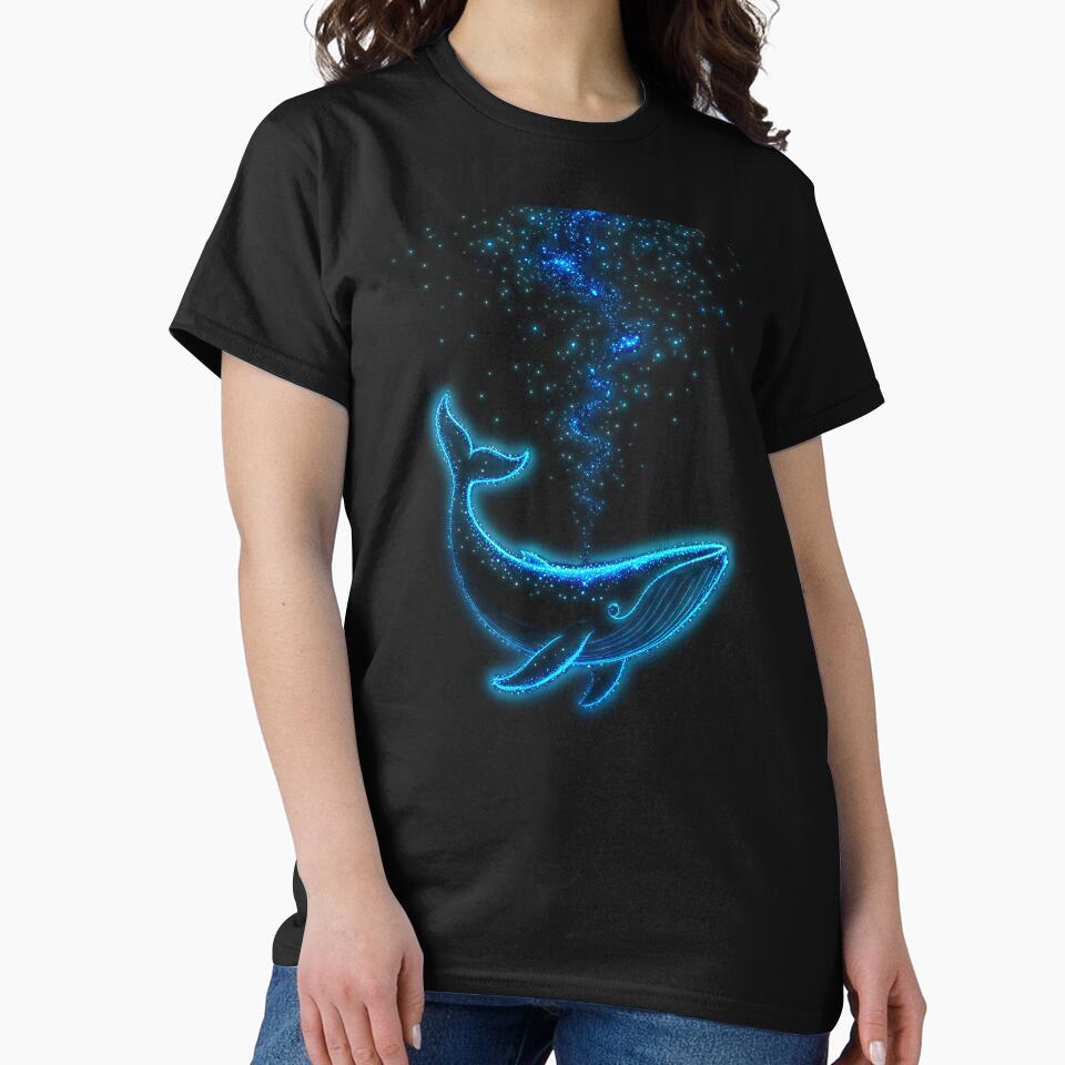Cosmic Glow Whale by Exodoi