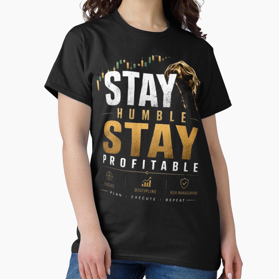 Stay Humble Stay Profitable Premium Trading Design by PipForgeStudio