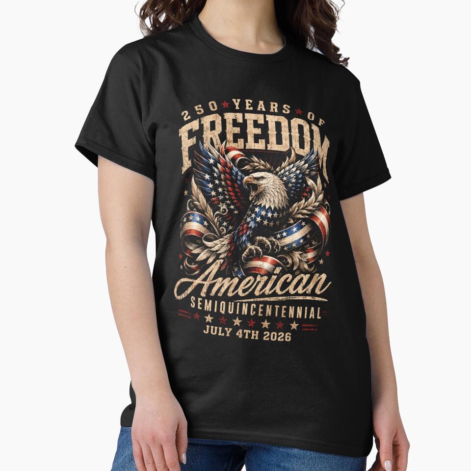 American Semiquincentennial Eagle Freedom 250 Years July 4th 2026 by Osstaramilua