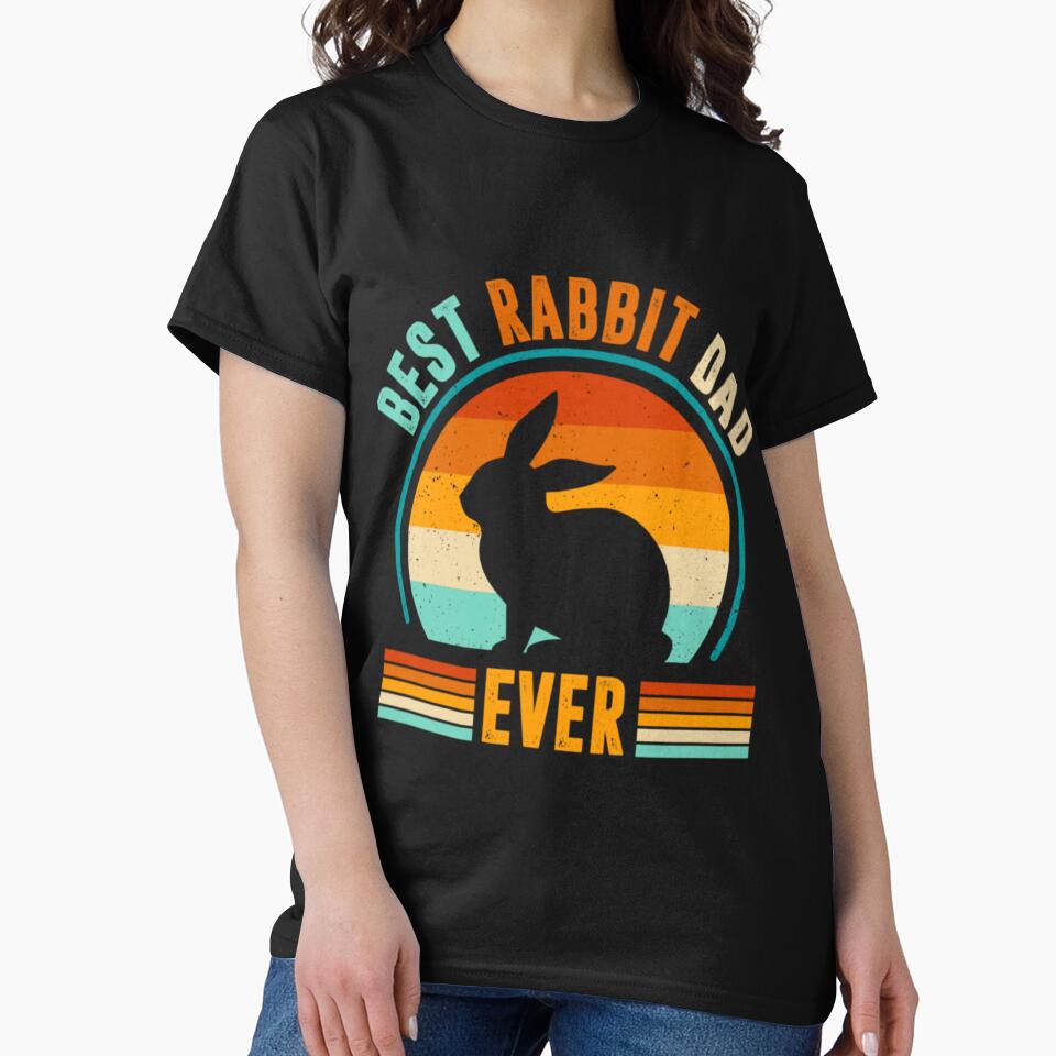 Best Rabbit Dad Ever Bunny by nnoahogles