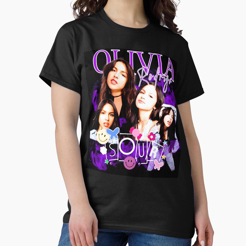 Collage Featuring Multiple Portraits of Olivia Rodrigo by Bewtm12